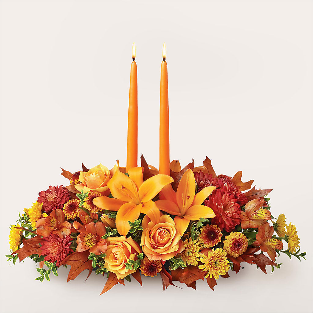 Traditions Centerpiece – Paiges Petals Floral Design, Stanton MI