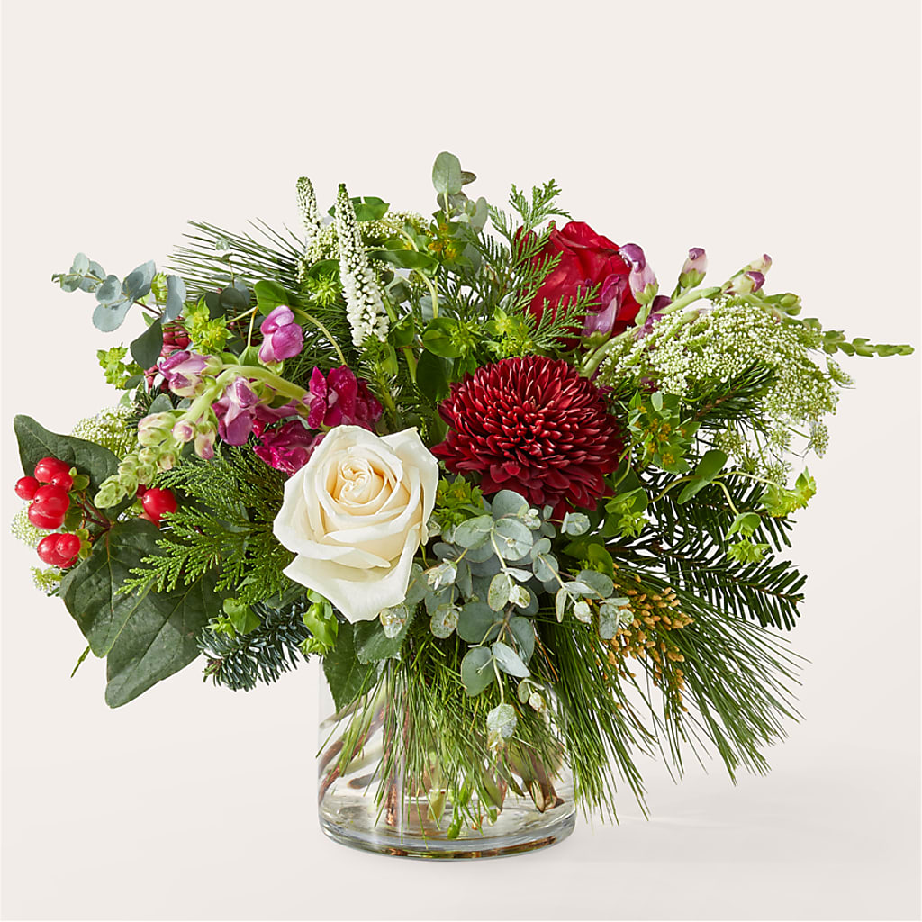 Cranberry Fizz Bouquet – Paiges Petals Floral Design, Stanton MI