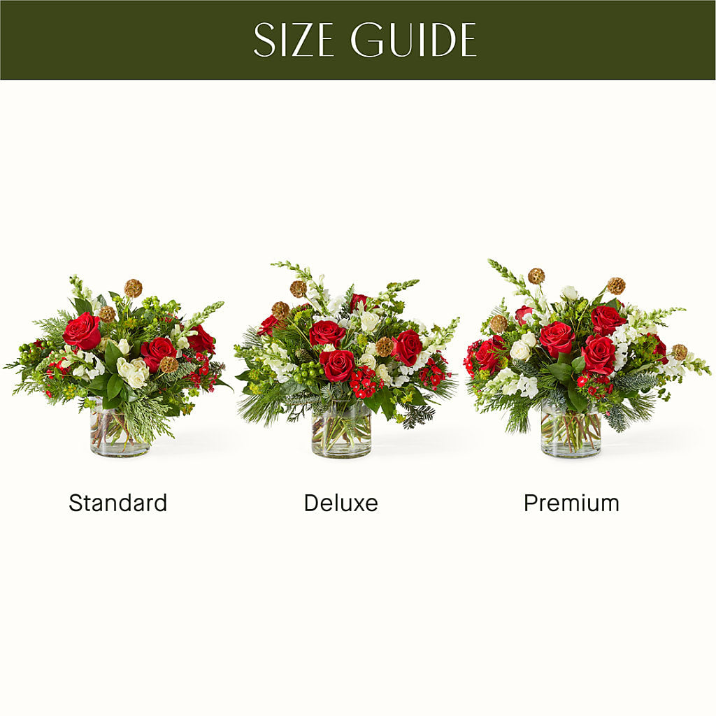 Deck the Halls Bouquet – Paiges Petals Floral Design, Stanton MI