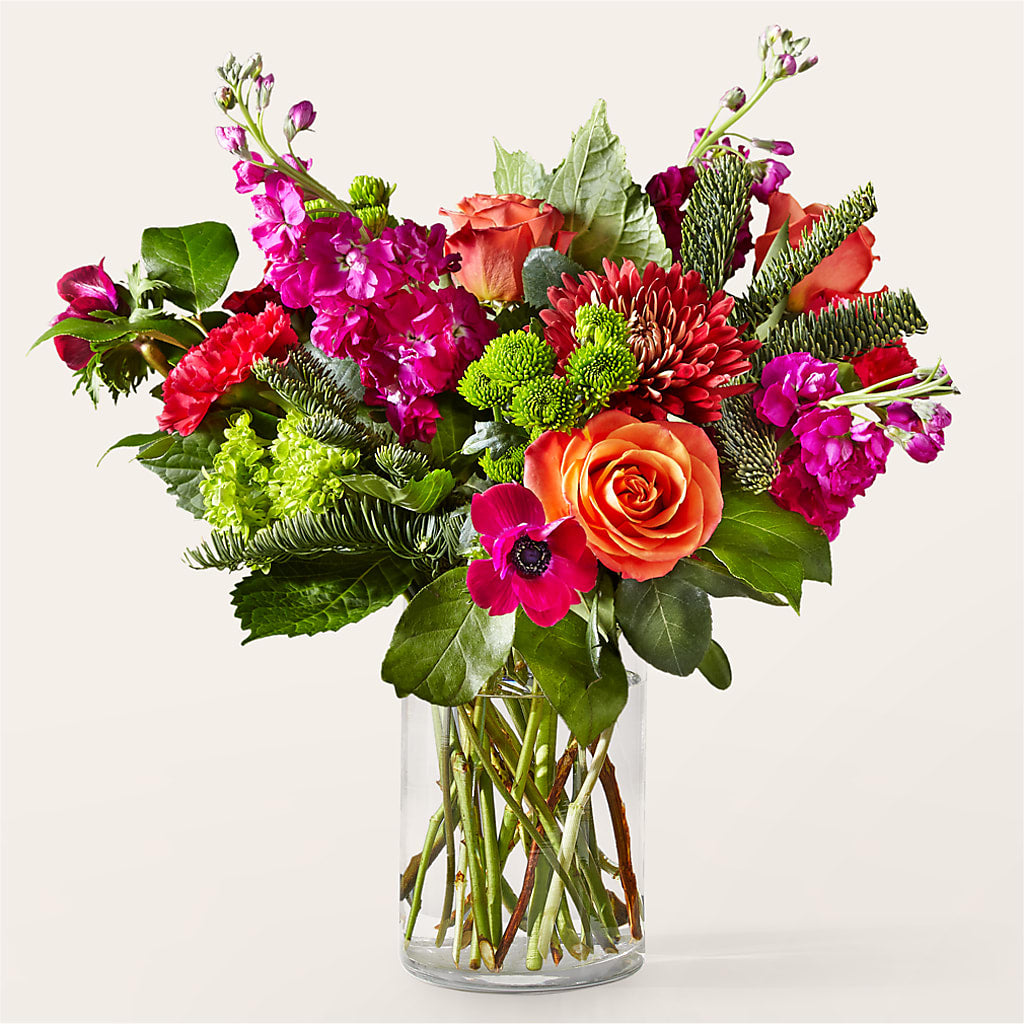 All the Tinsel Bouquet – Paiges Petals Floral Design, Stanton MI