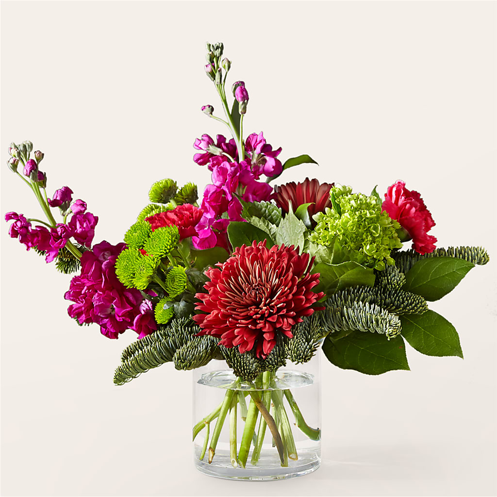 All the Tinsel Bouquet – Paiges Petals Floral Design, Stanton MI