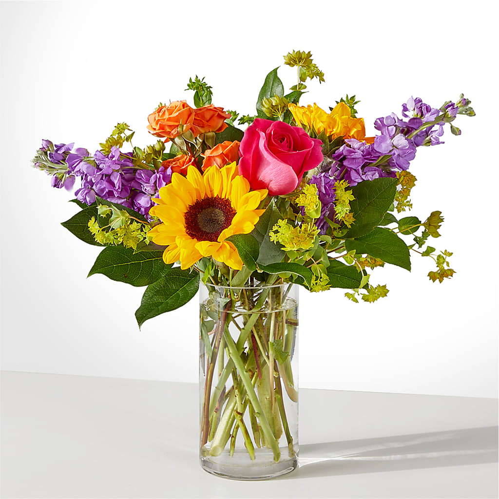 Vibrant Greetings Bouquet – Paiges Petals Floral Design, Stanton MI