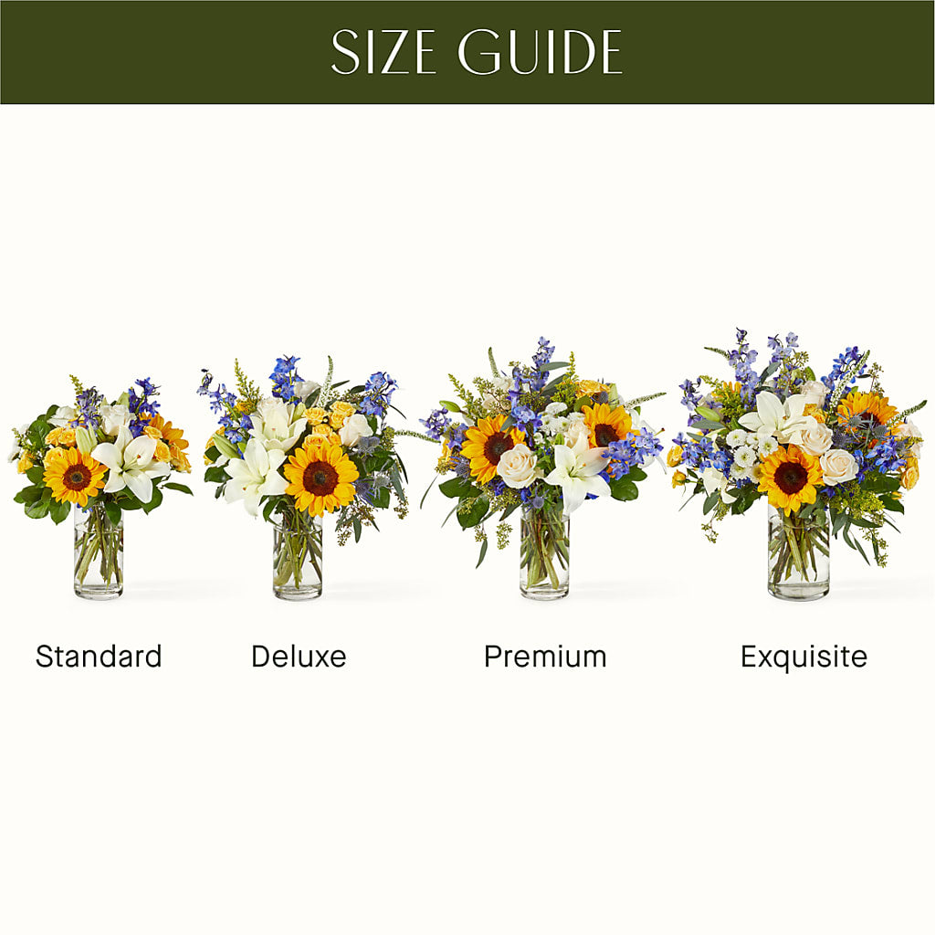 Wonderfully Sunny Bouquet – Paiges Petals Floral Design, Stanton MI