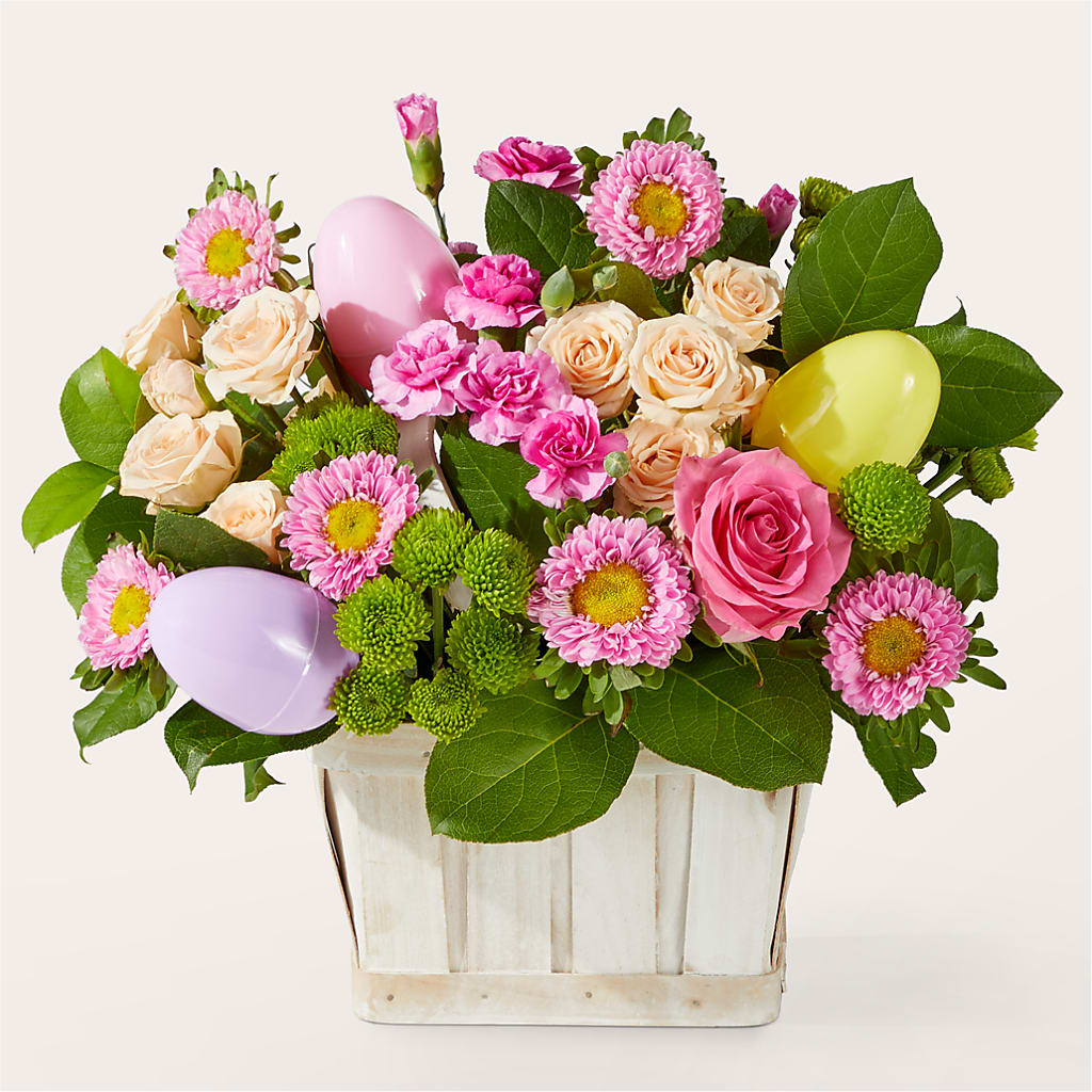Get Eggcited Basket – Paiges Petals Floral Design, Stanton MI