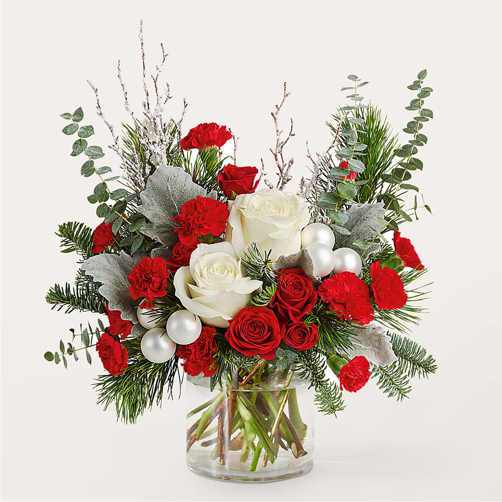 Trimming the Tree Bouquet – Paiges Petals Floral Design, Stanton MI
