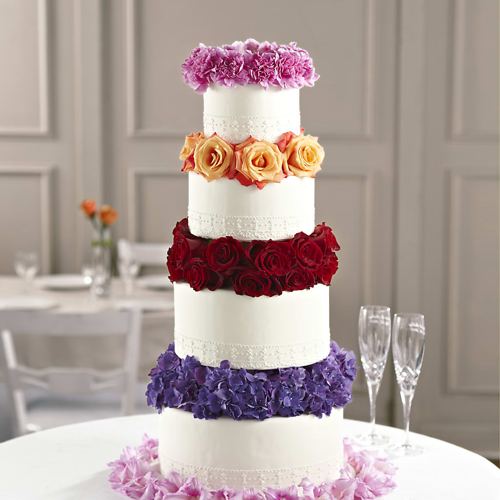 Infinite Love Cake Décor – Paiges Petals Floral Design, Stanton MI
