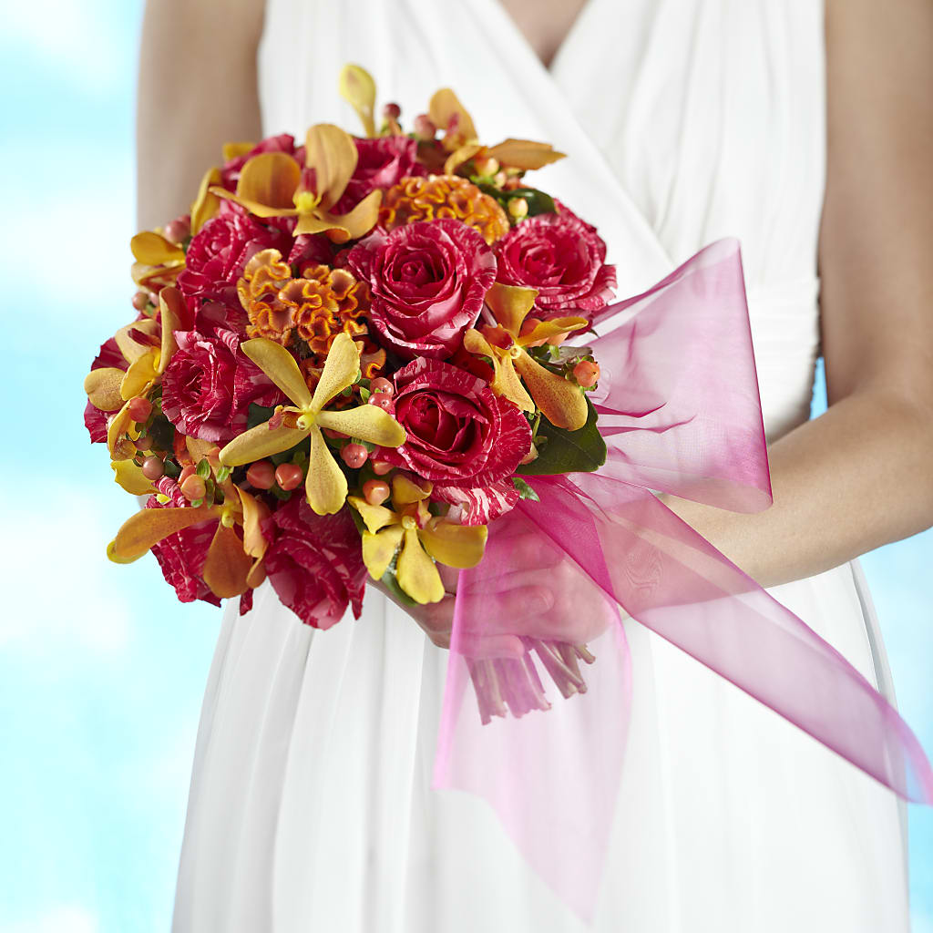 Brilliant Shades of Love Bouquet – Paiges Petals Floral Design, Stanton MI