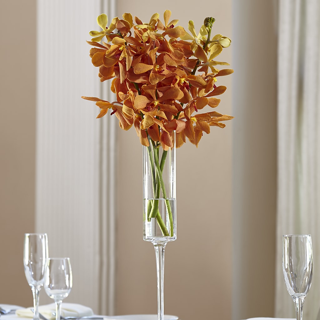 Orange Mokara Bouquet – Paiges Petals Floral Design, Stanton MI