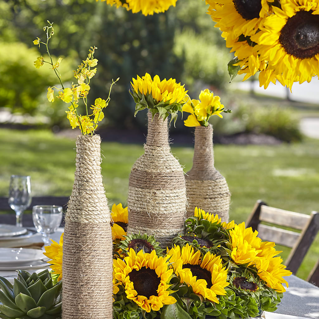 Sublime Garden Centerpiece – Paiges Petals Floral Design, Stanton MI
