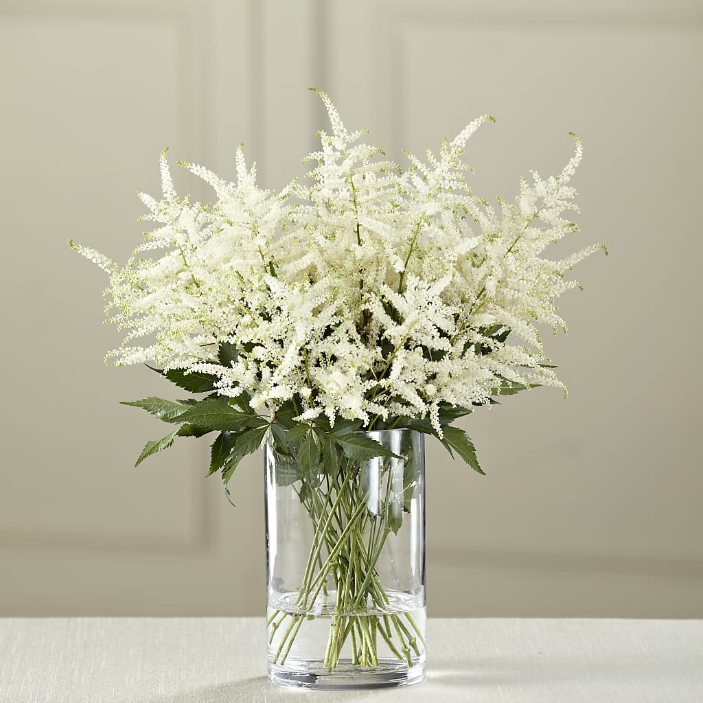 White Astilbe Bouquet – Paiges Petals Floral Design, Stanton MI
