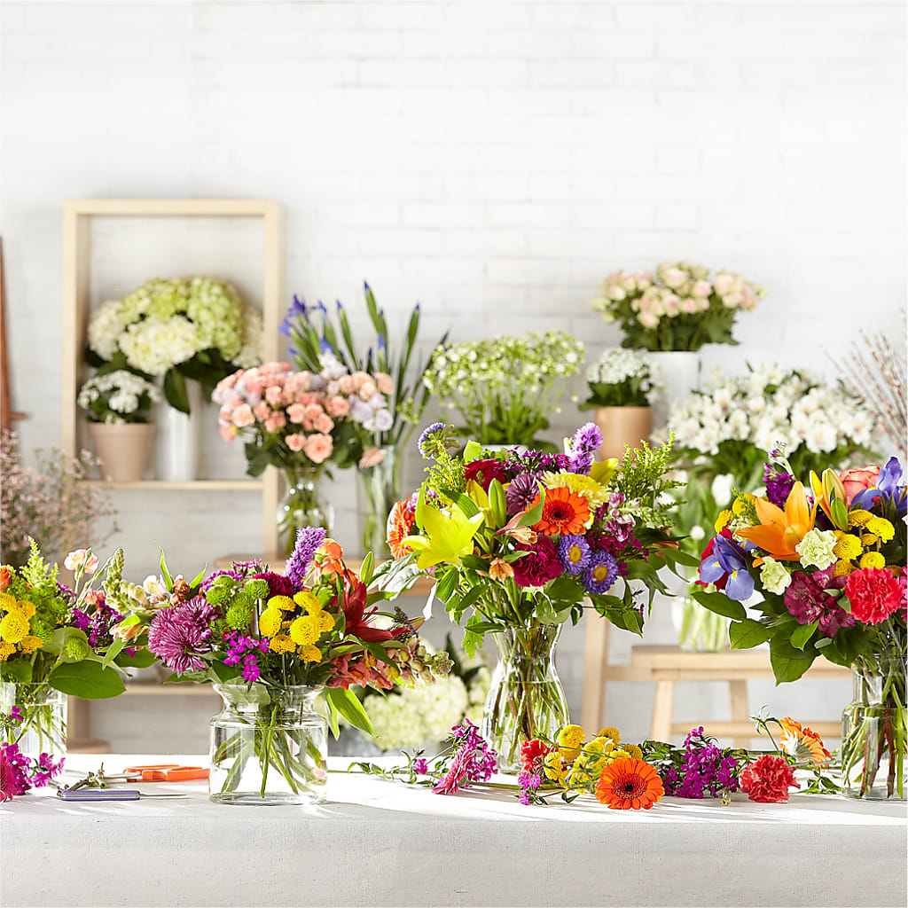 Bold & Bright – A Florist Original –  Paiges Petals Floral Design, Stanton MI