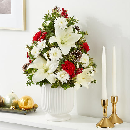 Festive Moments Tree –  Paiges Petals Floral Design, Stanton MI
