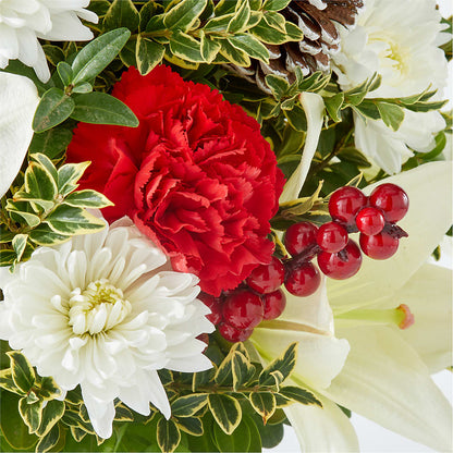 Festive Moments Tree –  Paiges Petals Floral Design, Stanton MI