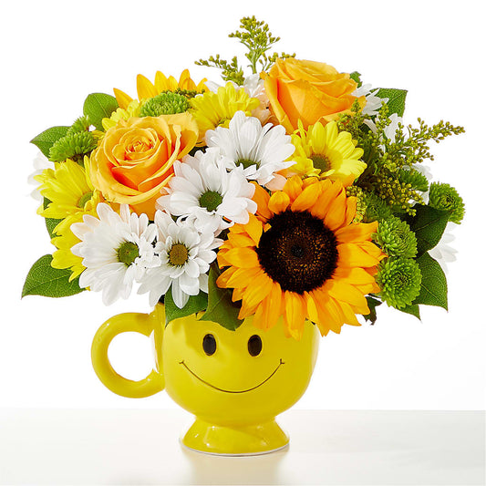 Be Happy Bouquet –  Paiges Petals Floral Design, Stanton MI