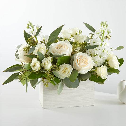 Bouquet Boîte Lin Frais