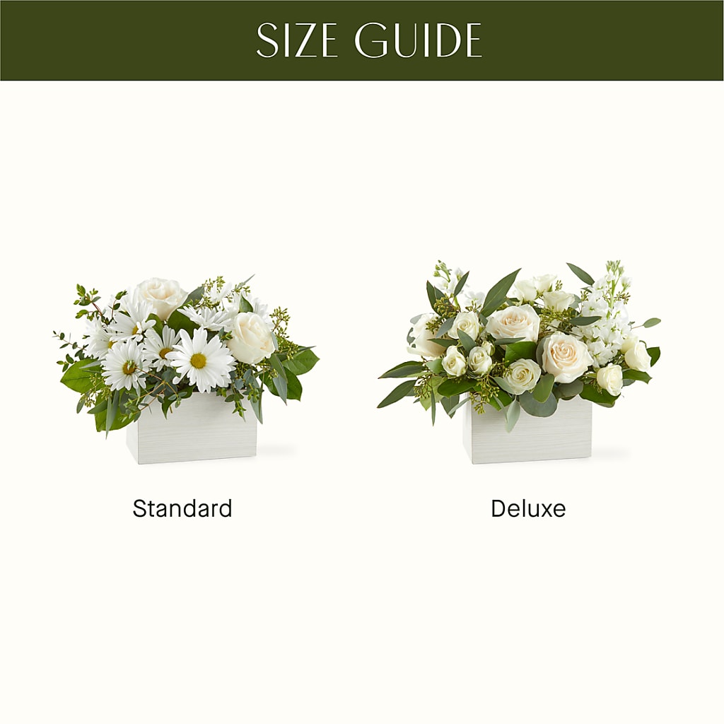 Fresh Linen Box Bouquet –  Paiges Petals Floral Design, Stanton MI