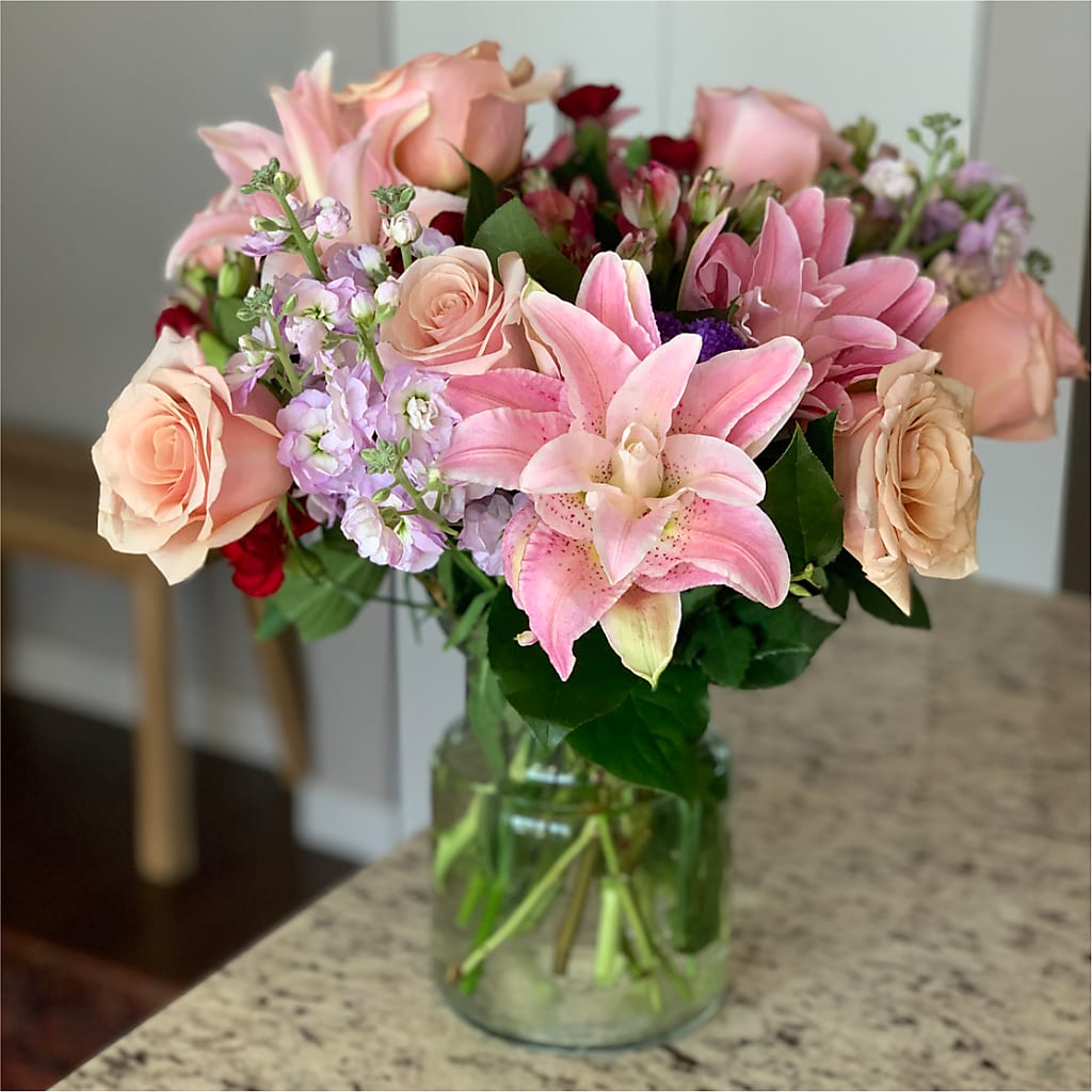 Romantique Bouquet –  Paiges Petals Floral Design, Stanton MI
