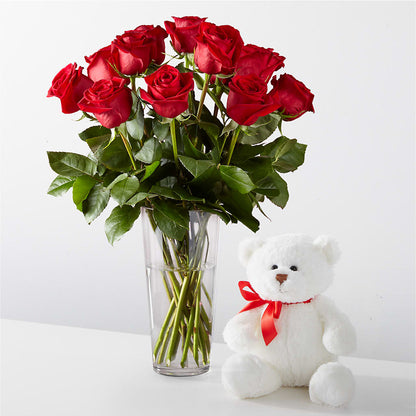 Romantic Long Stem Red Rose Bouquet Bundles –  Paiges Petals Floral Design, Stanton MI