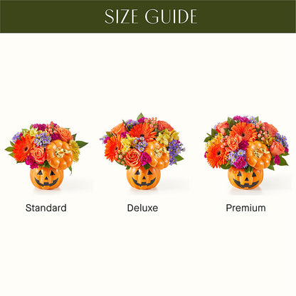 Tricks & Treats Pumpkin –  Paiges Petals Floral Design, Stanton MI