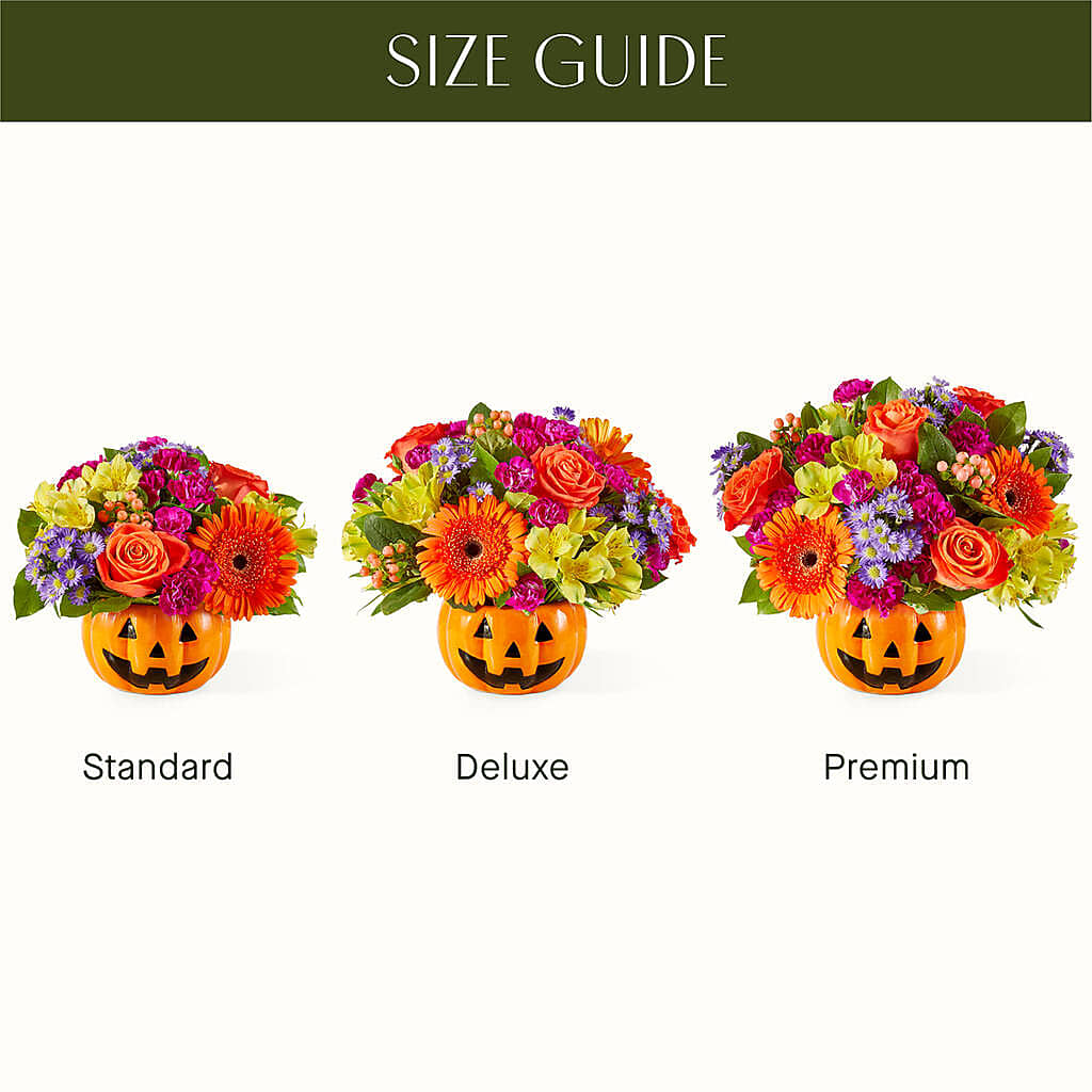 Tricks & Treats Pumpkin –  Paiges Petals Floral Design, Stanton MI