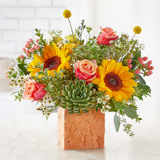 Sunflower Season Bouquet –  Paiges Petals Floral Design, Stanton MI