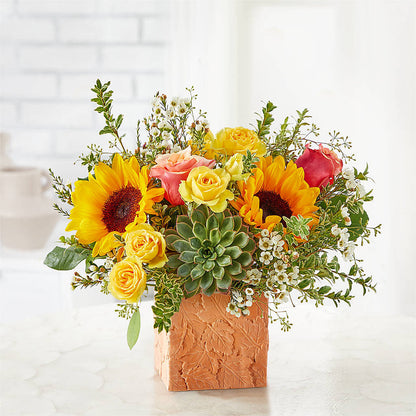 Sunflower Season Bouquet –  Paiges Petals Floral Design, Stanton MI