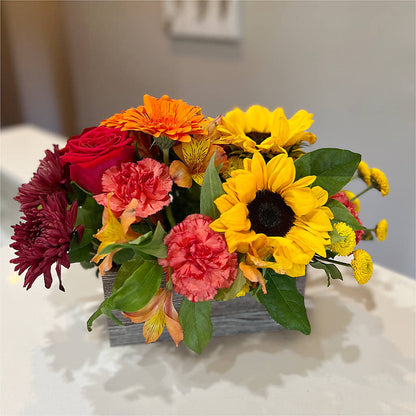 Autumn Orchard Bouquet –  Paiges Petals Floral Design, Stanton MI