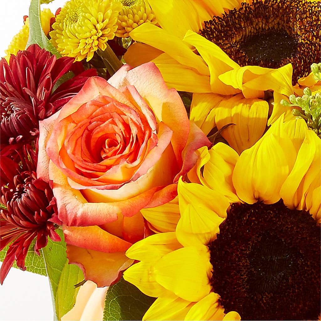 Golden Gourd Pumpkin Bouquet –  Paiges Petals Floral Design, Stanton MI