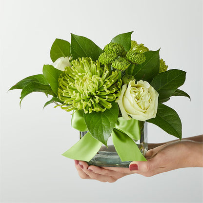 Emerald Forest Bouquet –  Paiges Petals Floral Design, Stanton MI