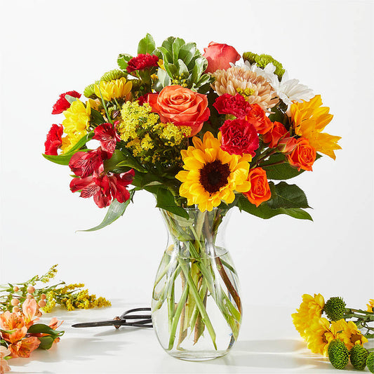 Fall Delight – A Florist Original –  Paiges Petals Floral Design, Stanton MI