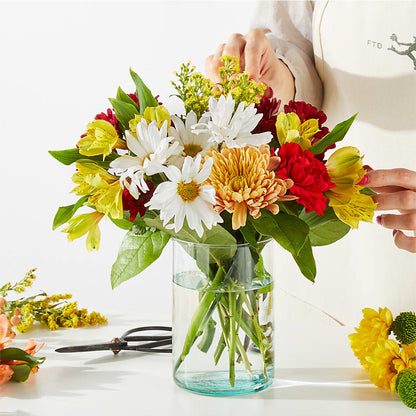 Fall Delight – A Florist Original –  Paiges Petals Floral Design, Stanton MI