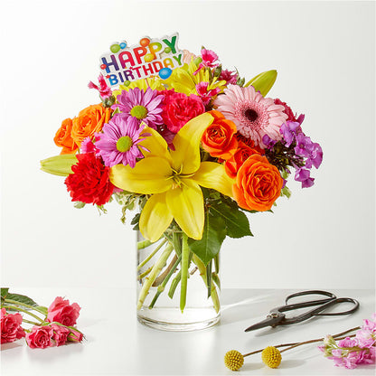 Cue the Confetti - A Florist Original –  Paiges Petals Floral Design, Stanton MI
