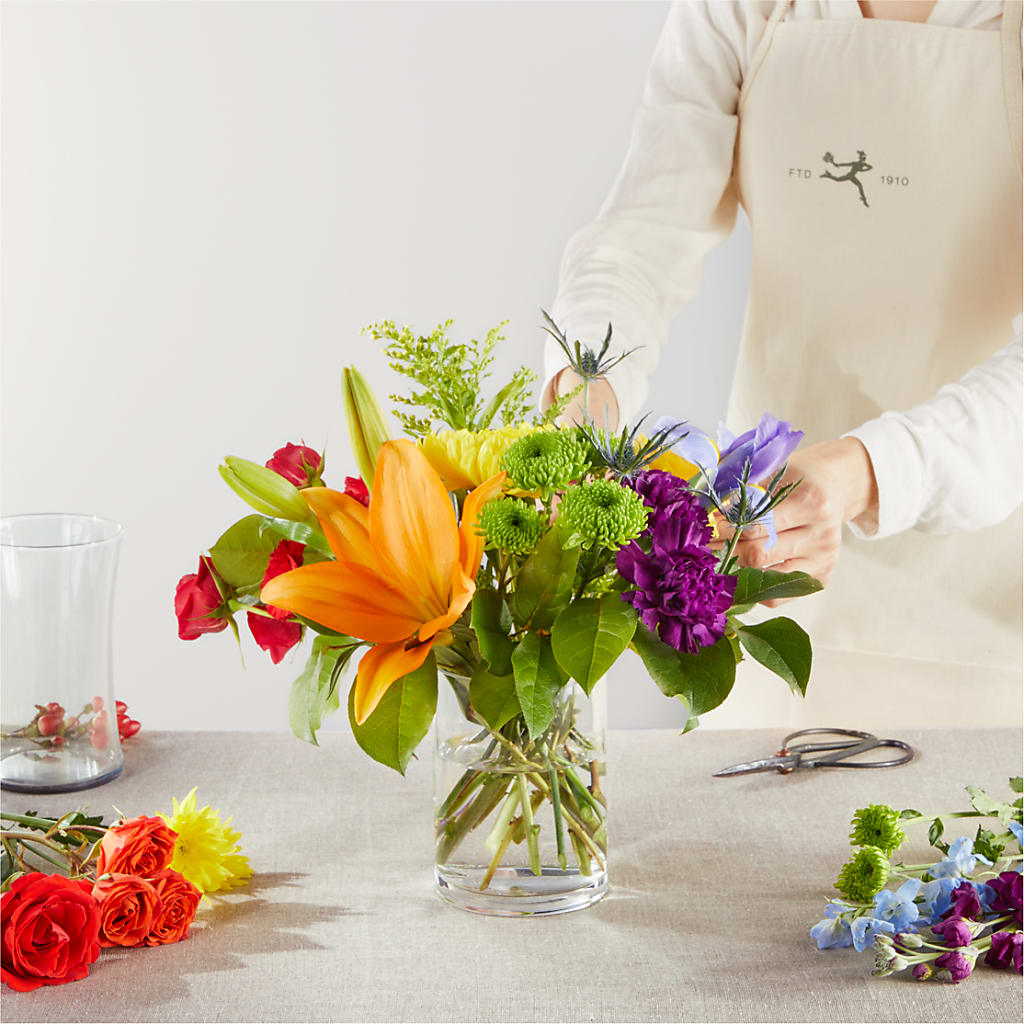 Summer Spectra - A Florist Original –  Paiges Petals Floral Design, Stanton MI