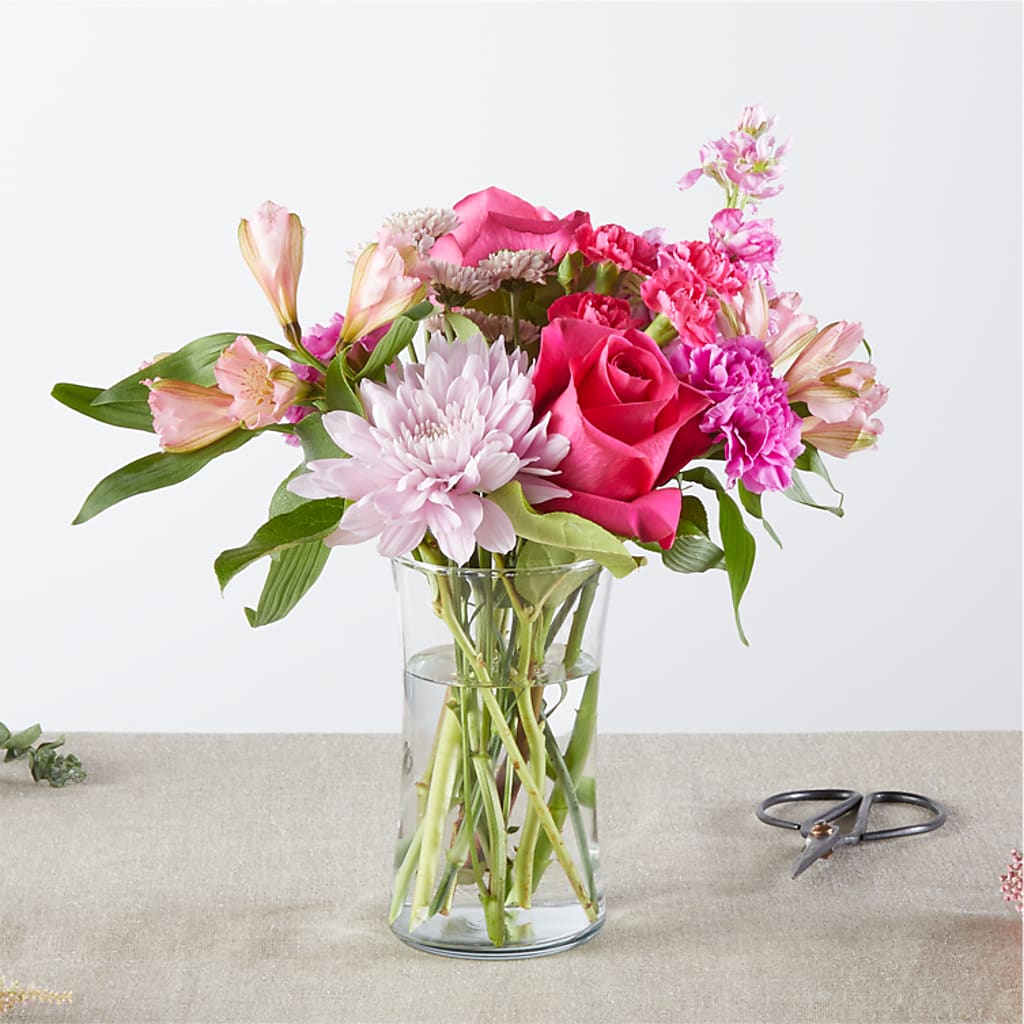 Pink Ribbon - A Florist Original –  Paiges Petals Floral Design, Stanton MI