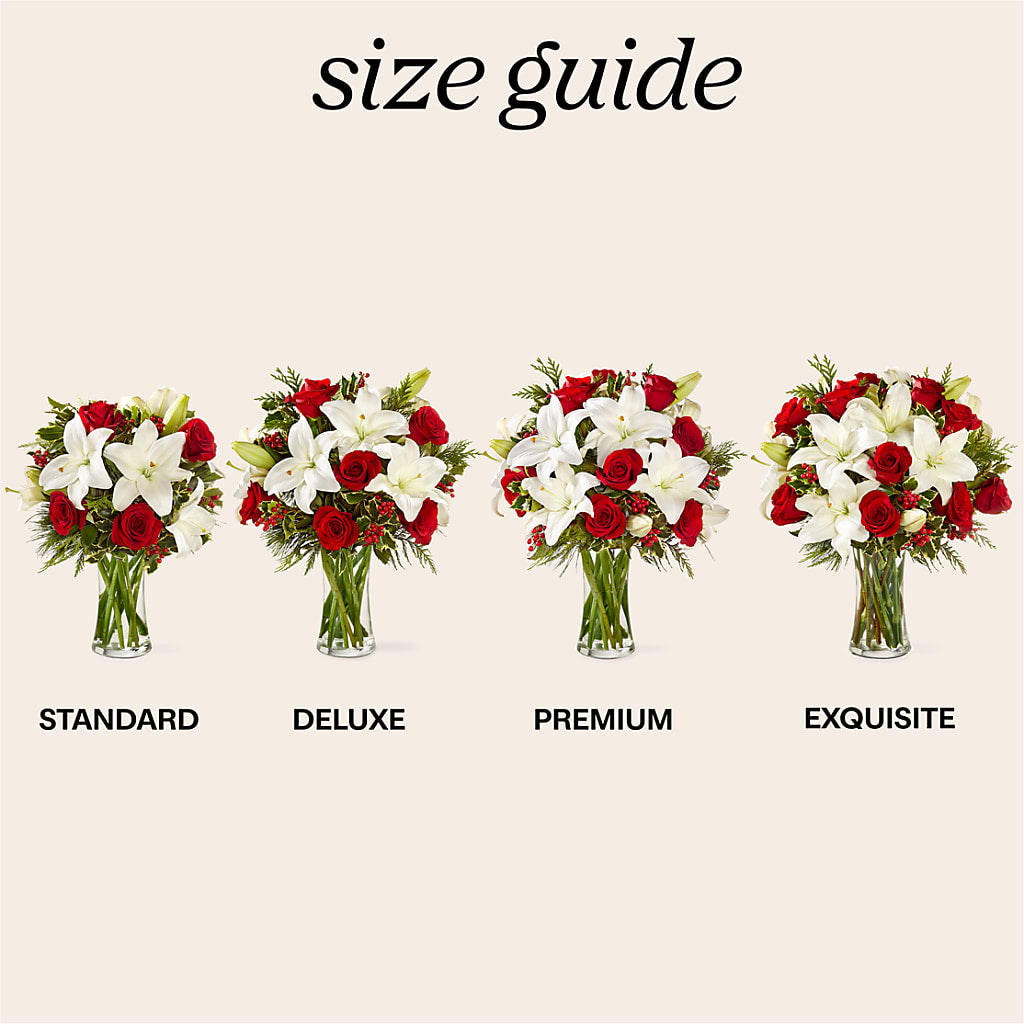 Sparkling Snowflakes Bouquet –  Paiges Petals Floral Design, Stanton MI