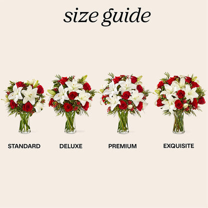 Sparkling Snowflakes Bouquet –  Paiges Petals Floral Design, Stanton MI
