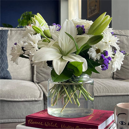 Beyond Blue Bouquet –  Paiges Petals Floral Design, Stanton MI