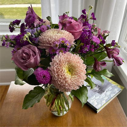 Ultraviolet Bouquet –  Paiges Petals Floral Design, Stanton MI