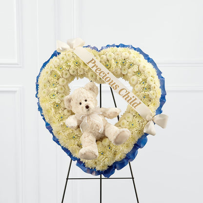 Precious Child Standing Heart –  Paiges Petals Floral Design, Stanton MI