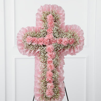 Angel's Cross Easel –  Paiges Petals Floral Design, Stanton MI