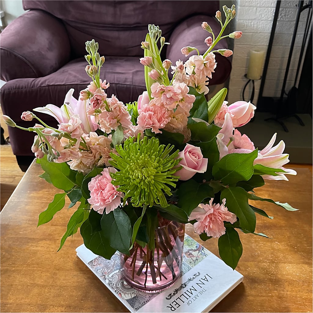 Pretty in Pink Bouquet –  Paiges Petals Floral Design, Stanton MI