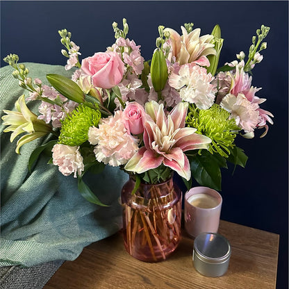 Pretty in Pink Bouquet –  Paiges Petals Floral Design, Stanton MI