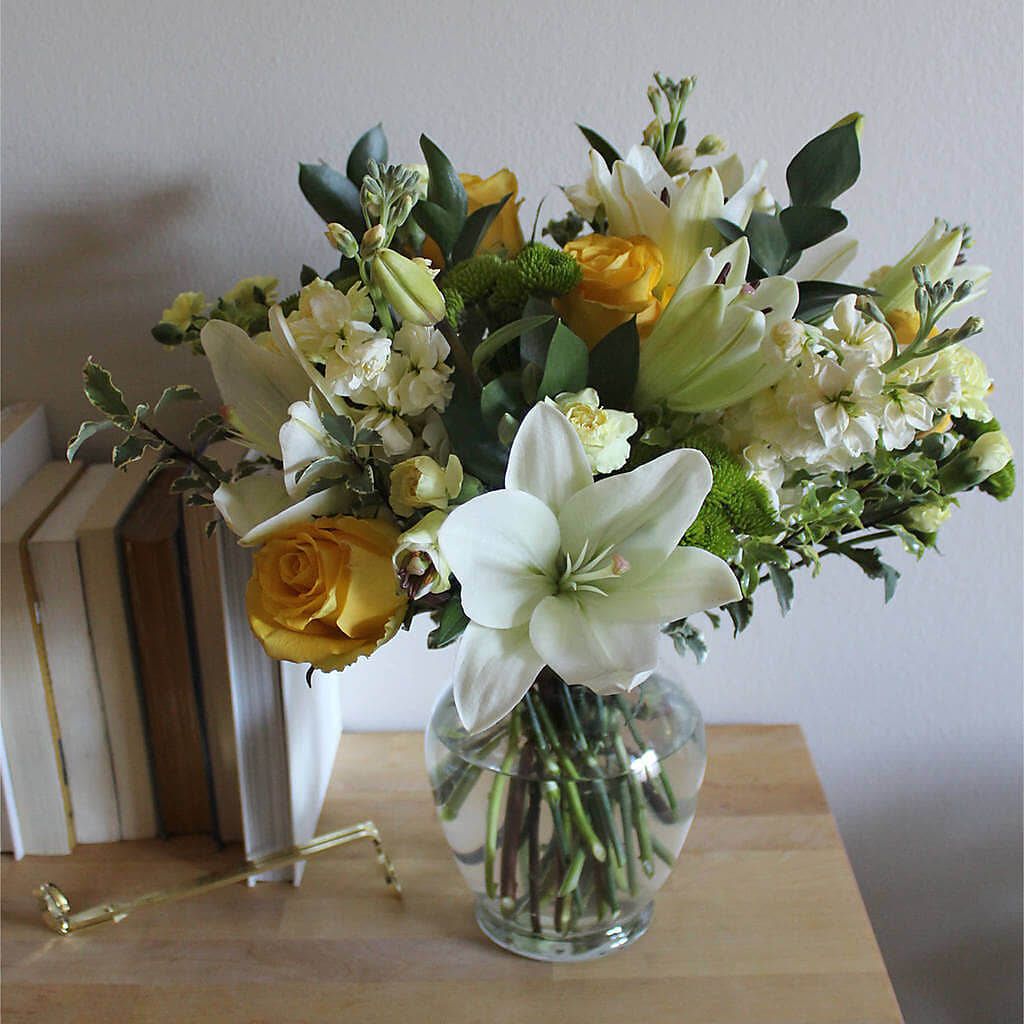Hope & Serenity Bouquet –  Paiges Petals Floral Design, Stanton MI