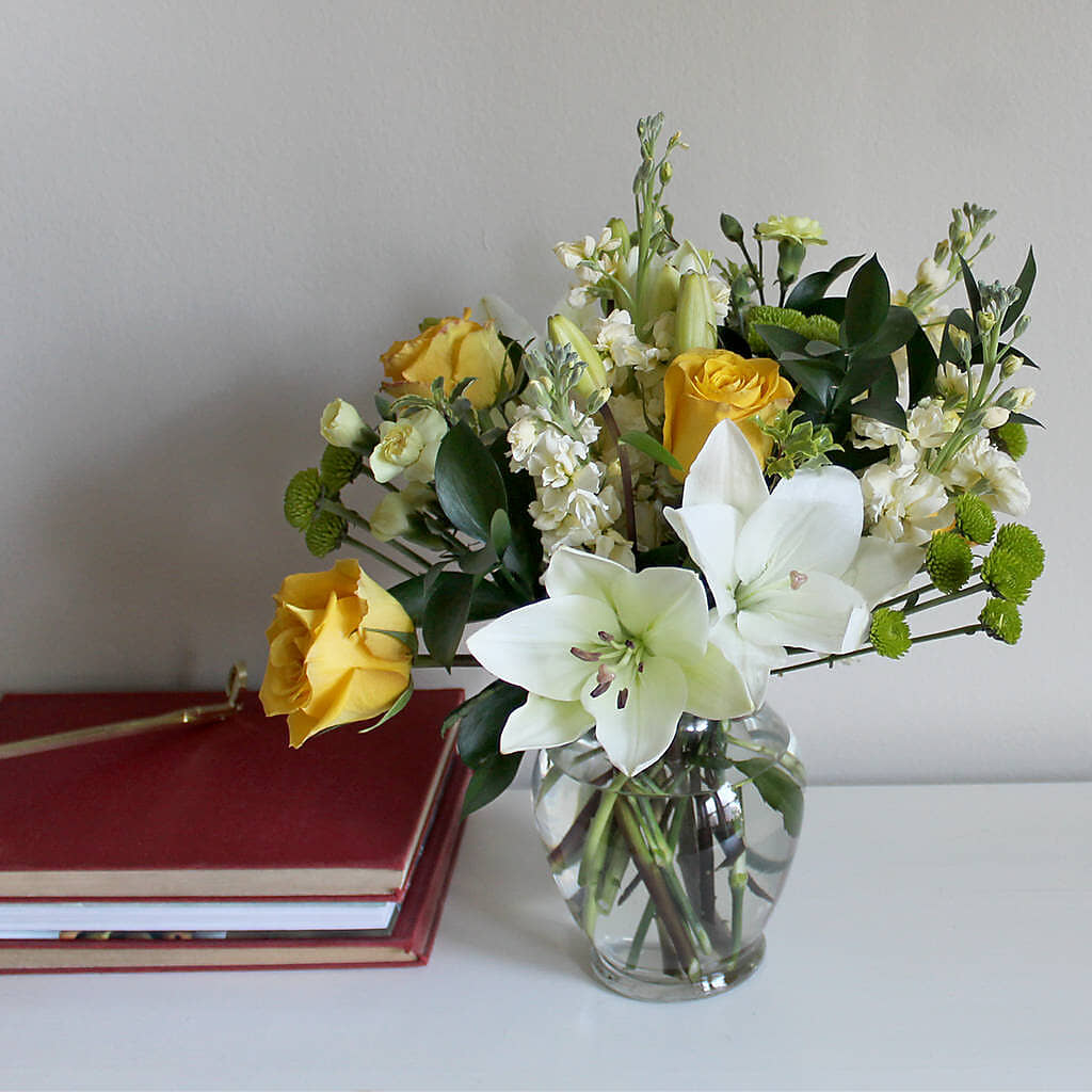 Hope & Serenity Bouquet –  Paiges Petals Floral Design, Stanton MI