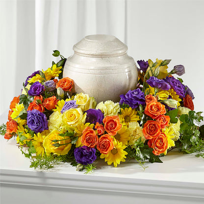 Blossoms of Remembrance Cremation Adornment –  Paiges Petals Floral Design, Stanton MI