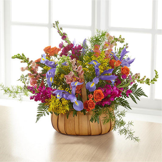 Garden of Life Basket –  Paiges Petals Floral Design, Stanton MI