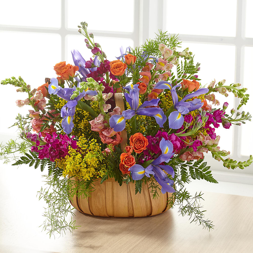 Garden of Life Basket –  Paiges Petals Floral Design, Stanton MI
