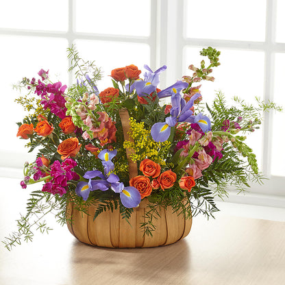 Garden of Life Basket –  Paiges Petals Floral Design, Stanton MI