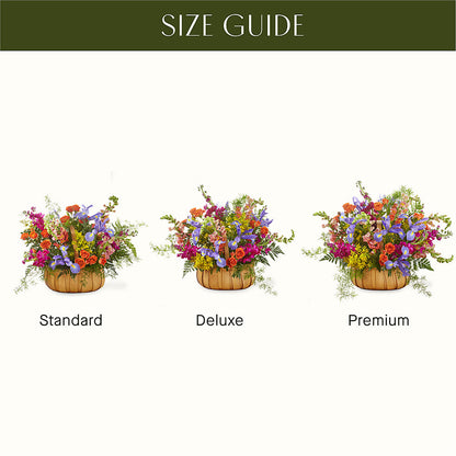 Garden of Life Basket –  Paiges Petals Floral Design, Stanton MI