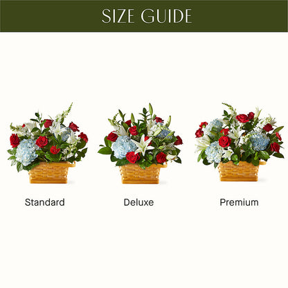 Greater Glory Basket –  Paiges Petals Floral Design, Stanton MI